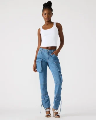 Pantaloni skinny din denim