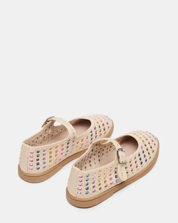 Pantofi pentru copii Roree cu strasuri naturale