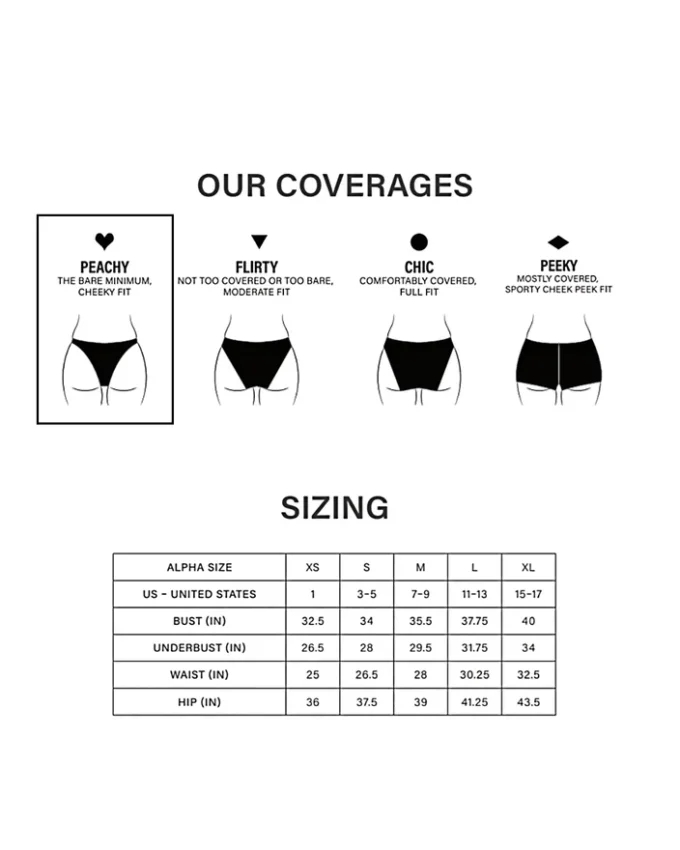 Partea inferioară a bikini-ului Super Bloom Multi