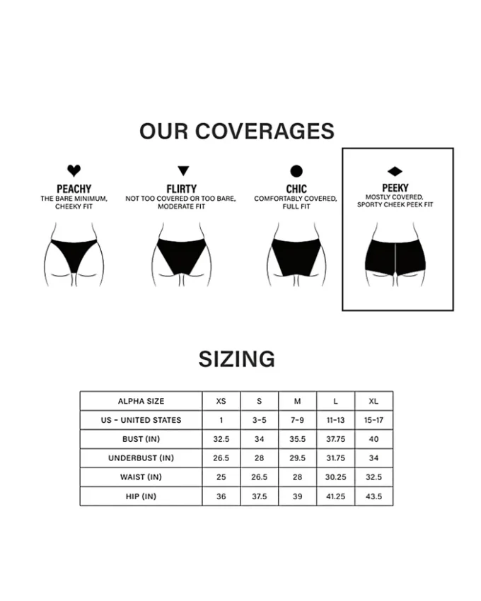 Partea inferioară a slipului de bikini What a Stud, negru