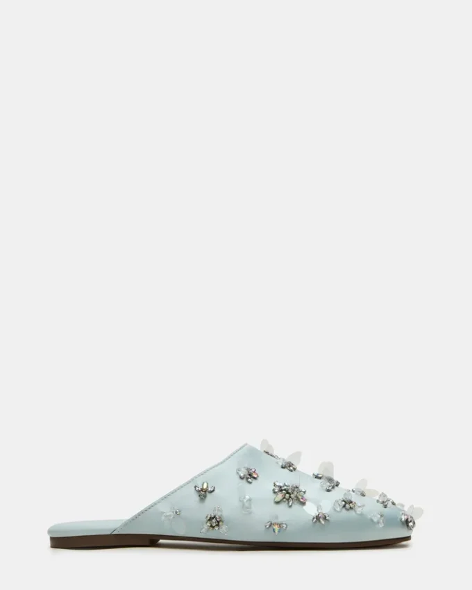 Pearson Albastru Satin Strasuri Pearson Albastru Satin Strasuri