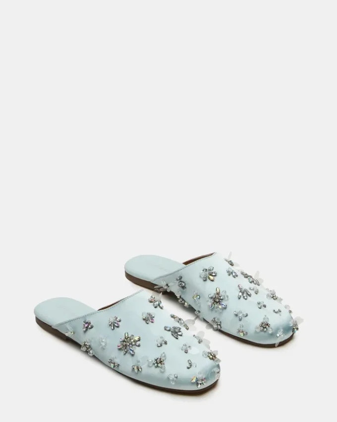 Pearson Albastru Satin Strasuri Pearson Albastru Satin Strasuri