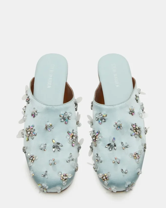 Pearson Albastru Satin Strasuri Pearson Albastru Satin Strasuri