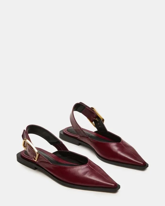 Piele burgundă Shay