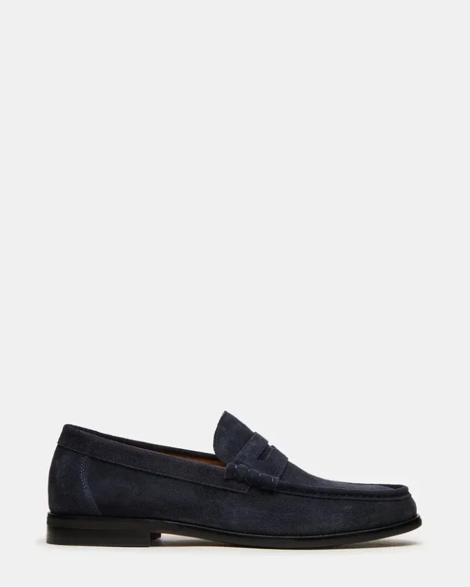 Piele de căprioară Huckle Navy