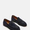 Piele de căprioară Huckle Navy