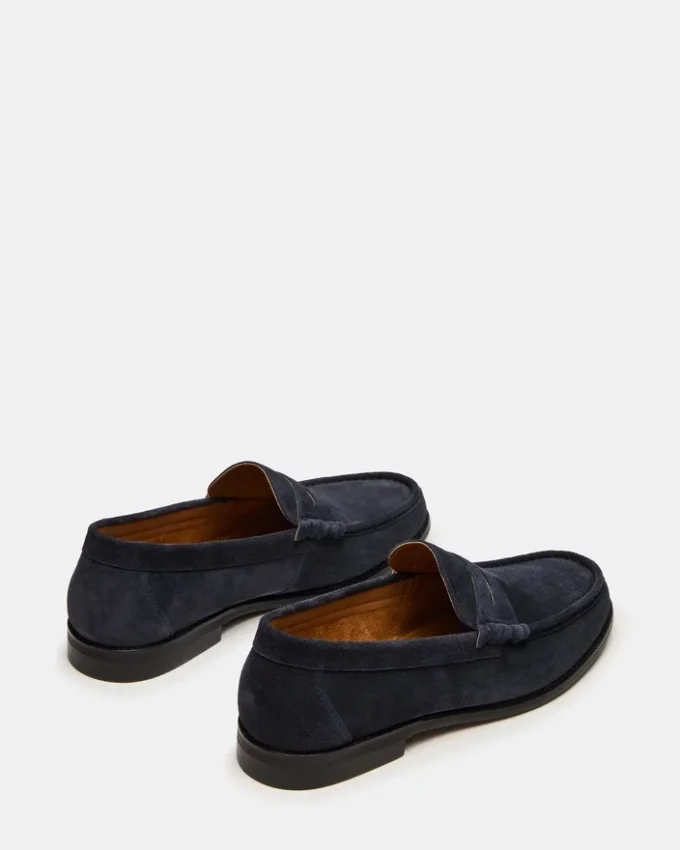 Piele de căprioară Huckle Navy