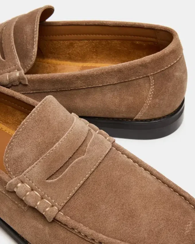 Piele de căprioară Huckle Taupe