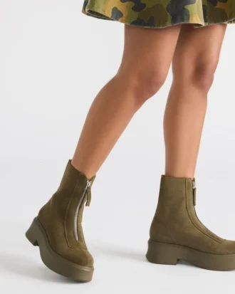 Piele de căprioară Jones Olive