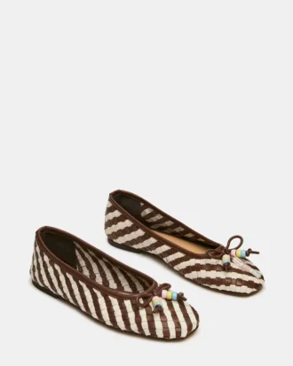 Piele Divy albă/maro