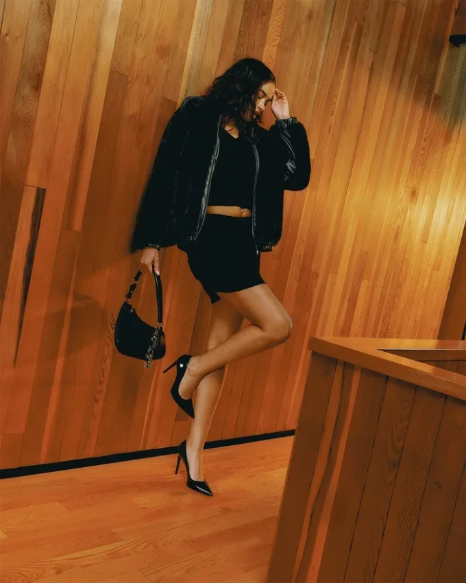 Geantă Musee Negru Geantă Musee Negru