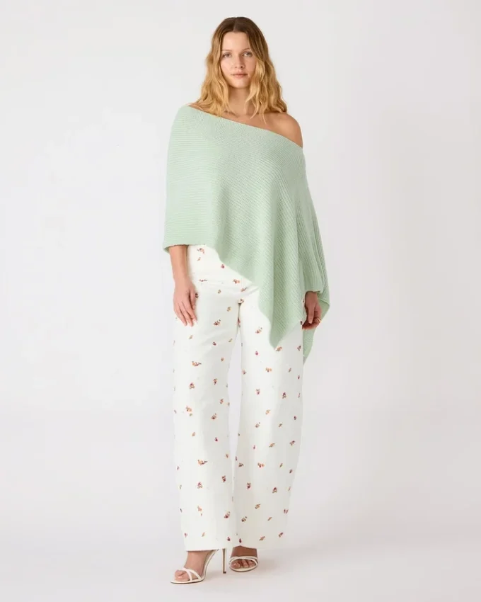 Poncho Channing Bay Green