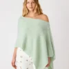 Poncho Channing Bay Green