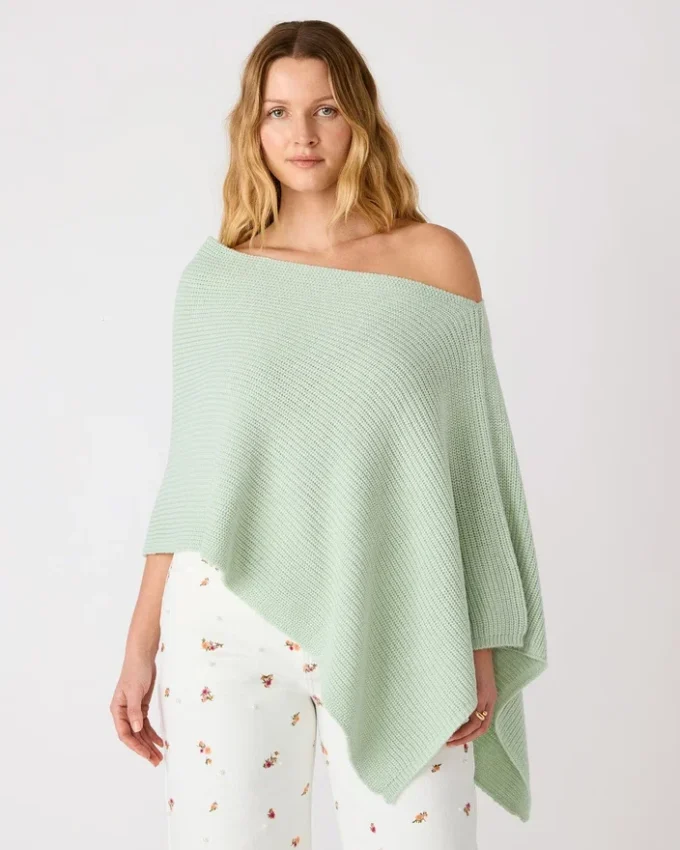 Poncho Channing Bay Green