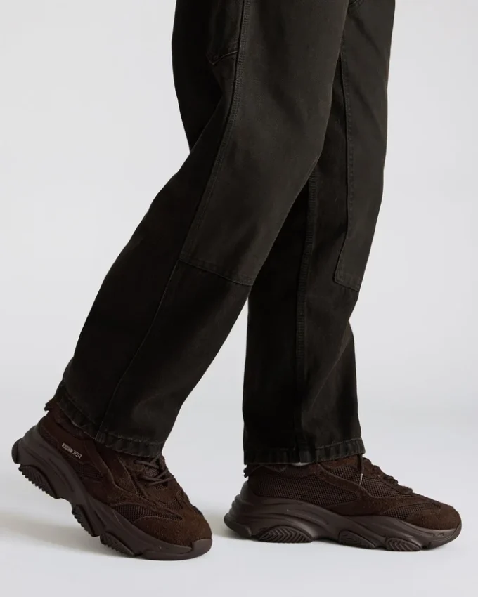 Possess din piele de căprioară maro Possess din piele de căprioară maro