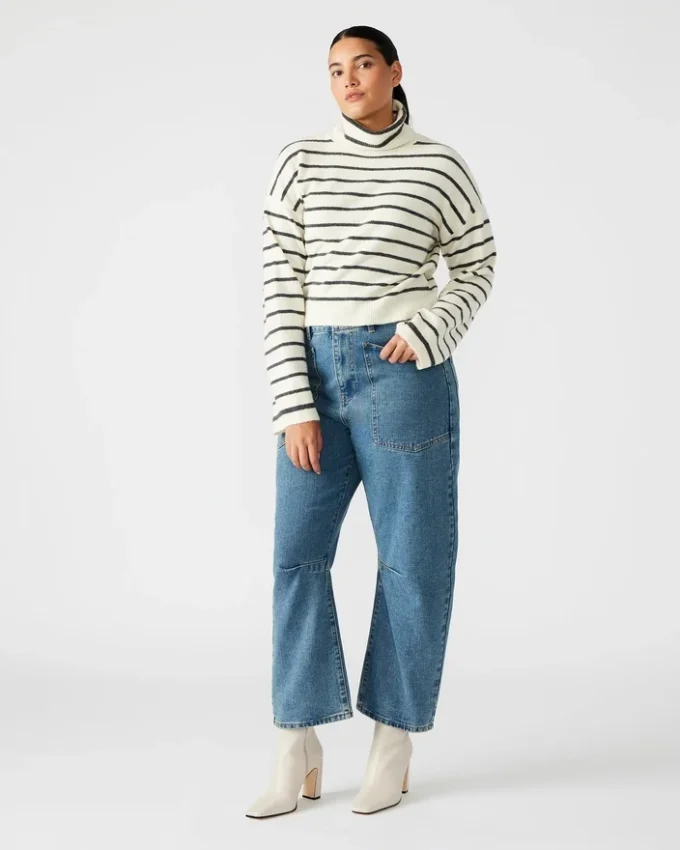 Pulover Narsha Alb/Negru