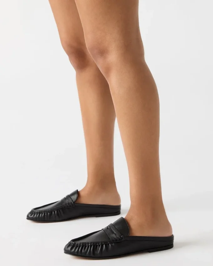 Rafe din piele de căprioară galben unt Rafe din piele de căprioară galben unt