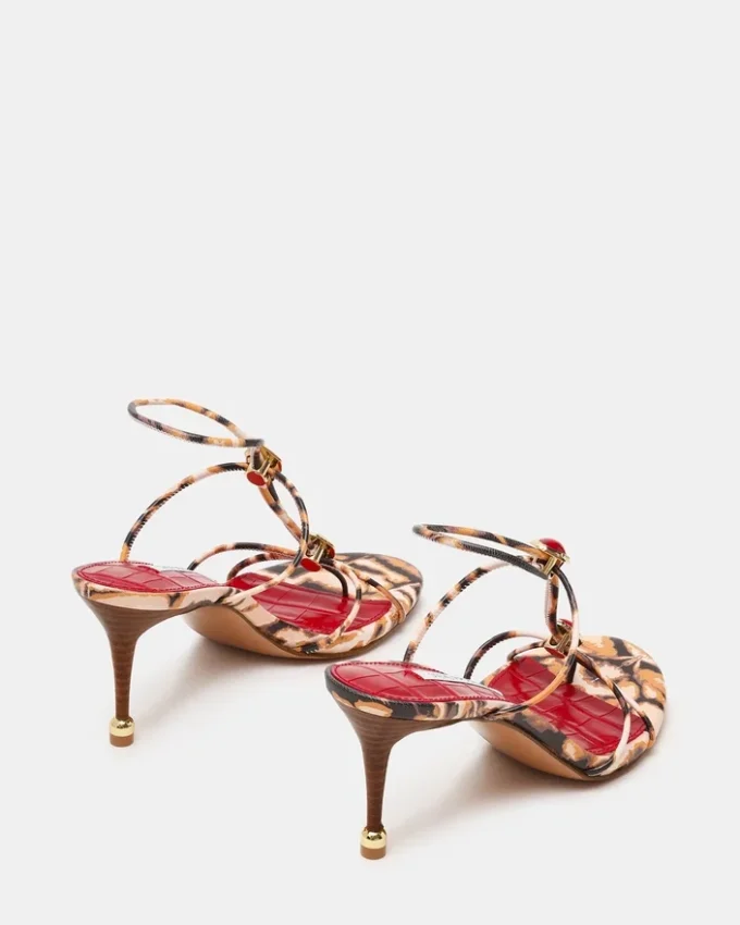 Ramos Stone imprimeu roșu/maro