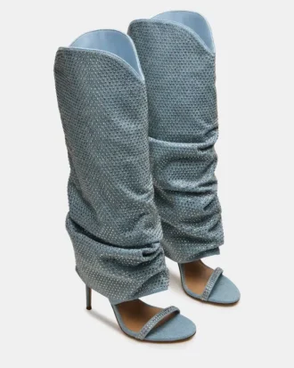 Ravine Denim cu strasuri