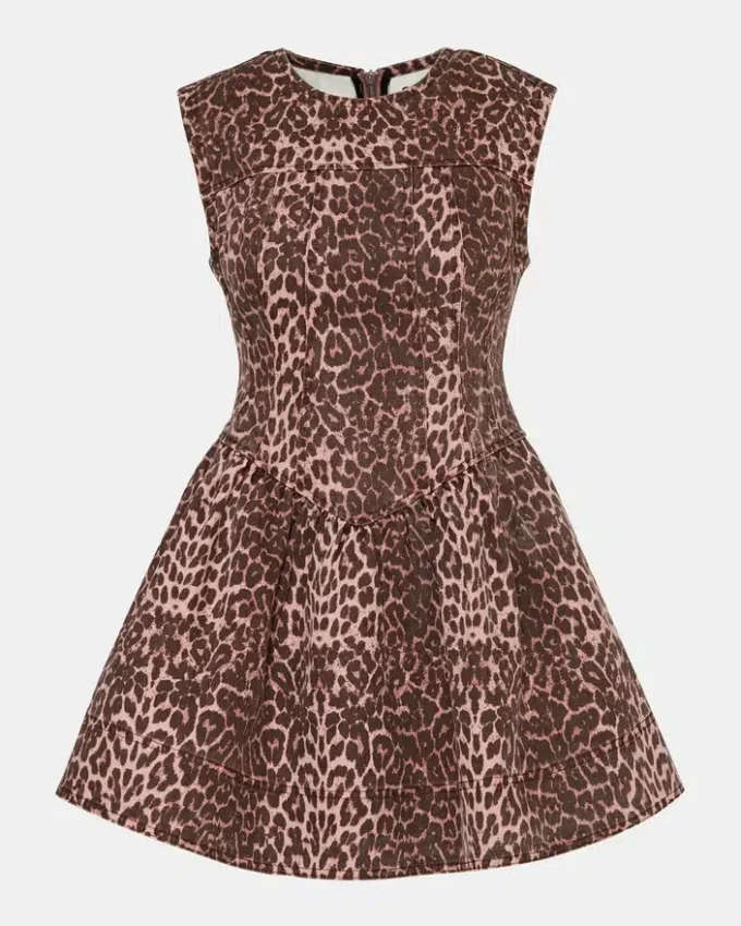 Rochia Irinna cu imprimeu Hot Spots