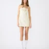 Rochie cu bujori Ivory imaculat