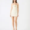 Rochie cu bujori Ivory imaculat