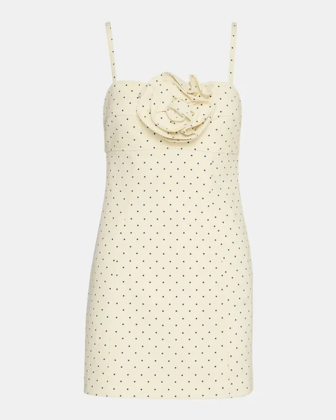 Rochie cu bujori Ivory imaculat
