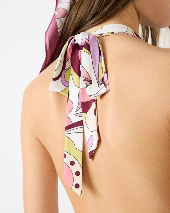 Rochie de gală Petal Paisley