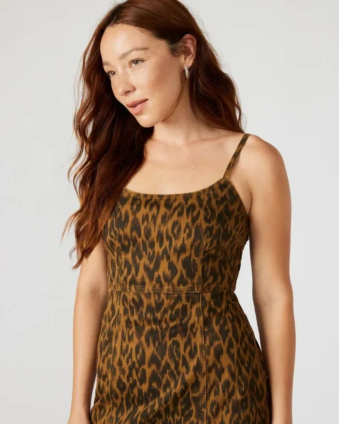 Rochie Giselle cu imprimeu leopard
