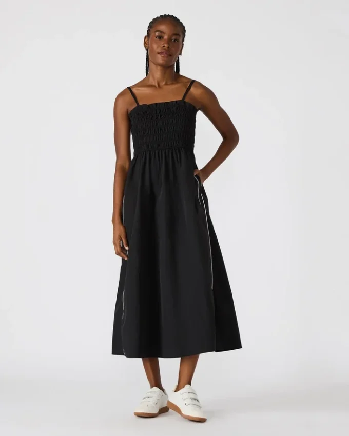 Rochie Kit Negru/Alb