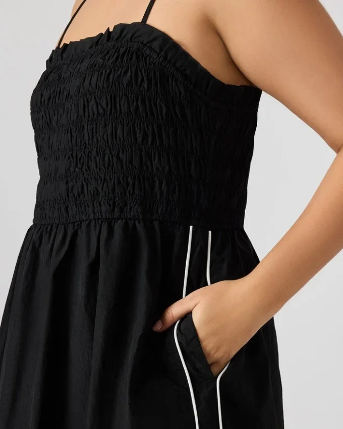 Rochie Kit Negru/Alb