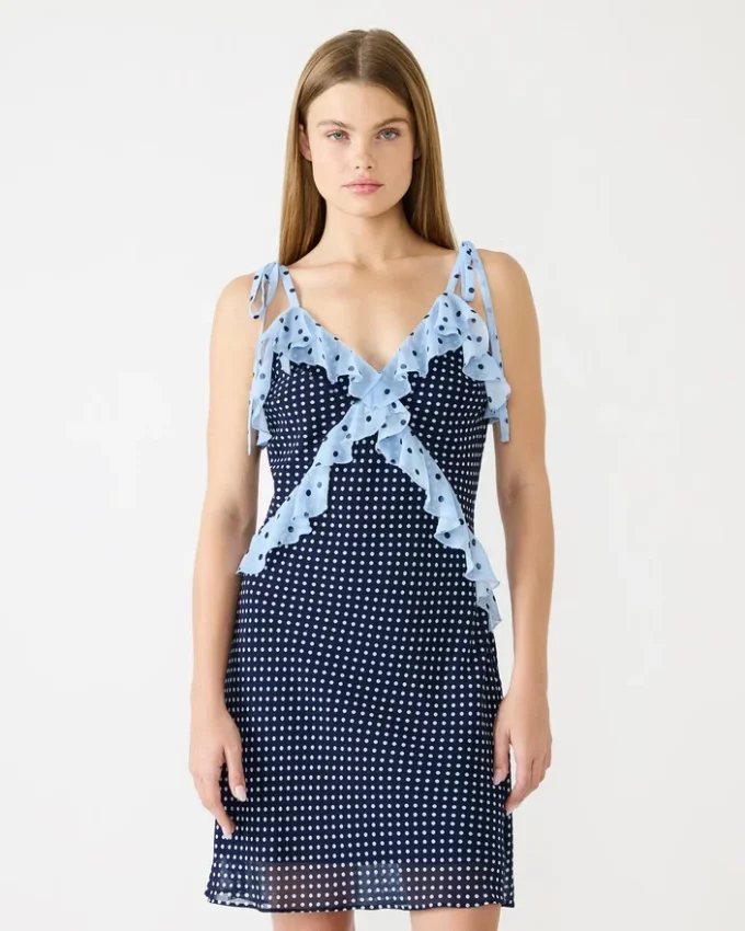 Rochie mini Adalina Vintage Navy