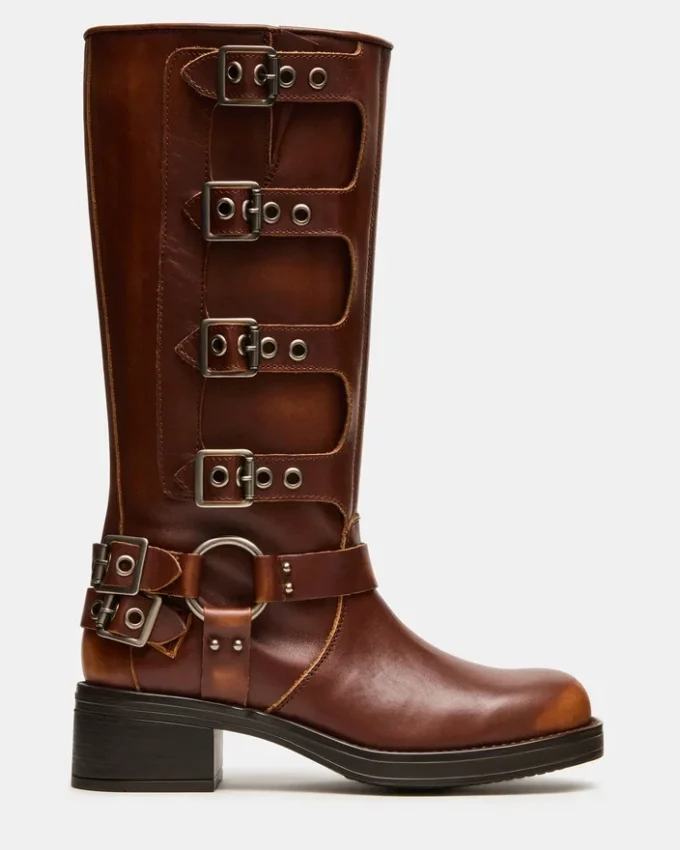 Rocky Cognac Distressed