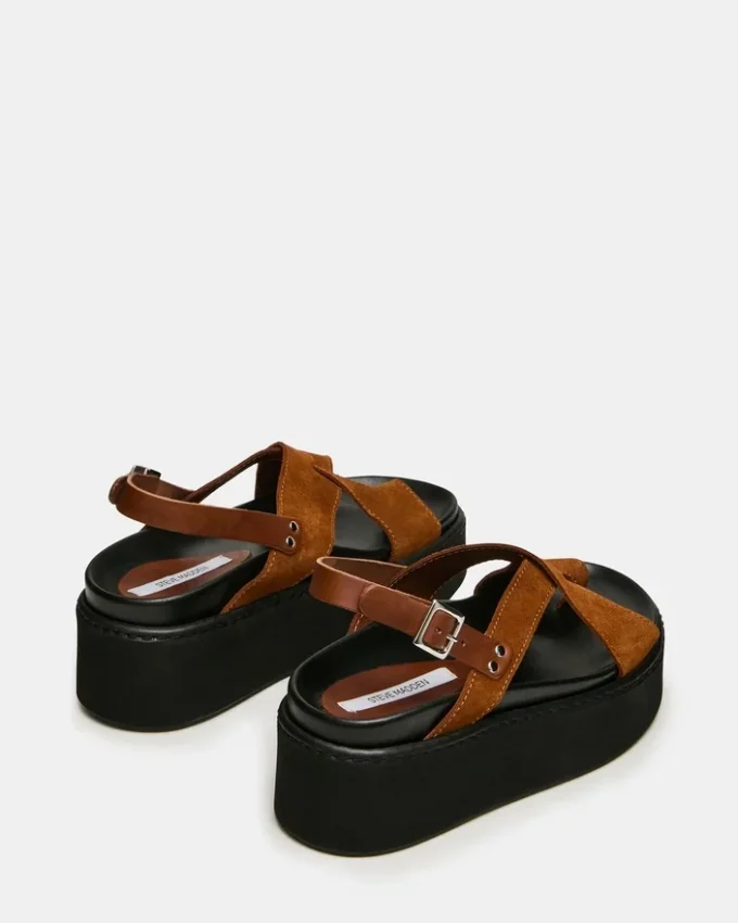 Rory din piele de căprioară maro