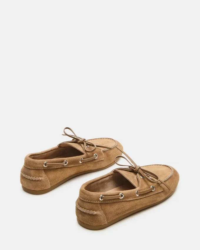 Sag din piele de căprioară de culoare gri-maro Sag din piele de căprioară de culoare gri-maro