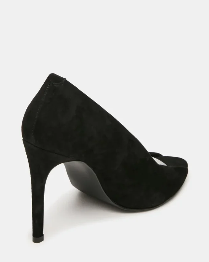 Santino din piele de căprioară neagră