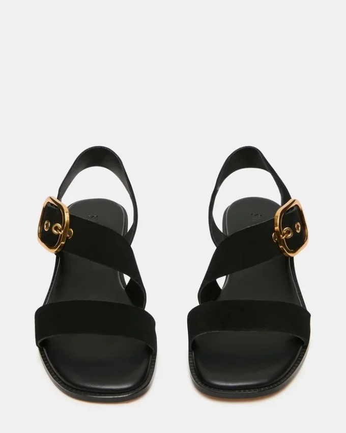 Sayer din piele de căprioară neagră