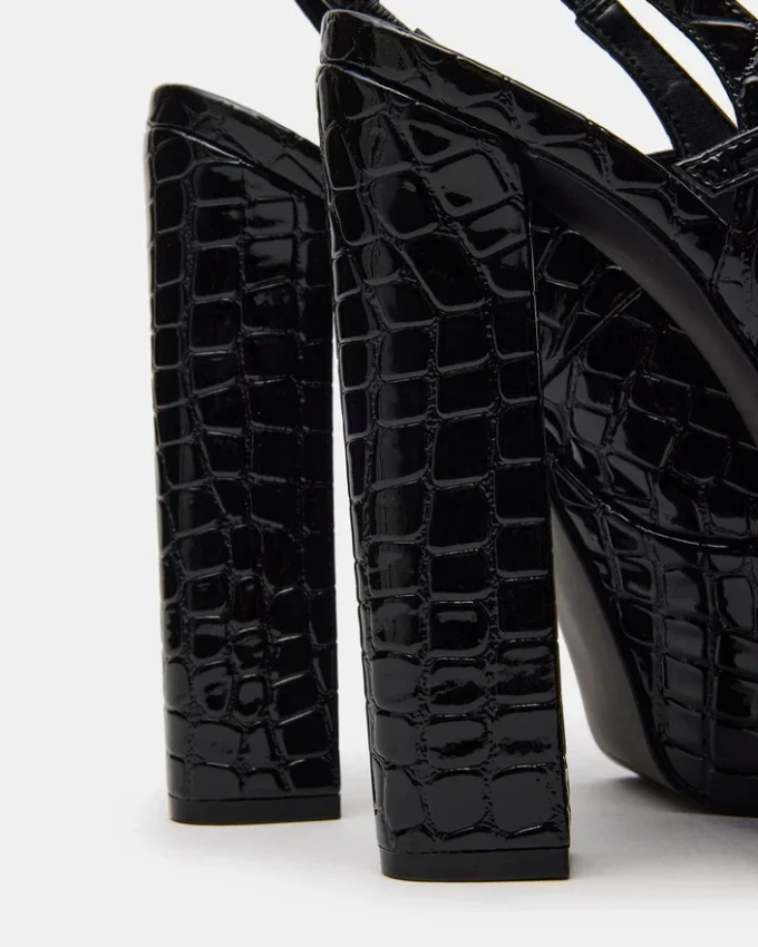 Scotlyn Negru Crocodil Scotlyn Negru Crocodil