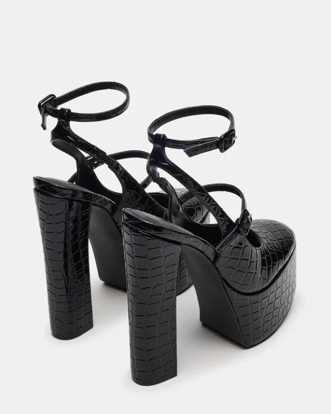 Scotlyn Negru Crocodil Scotlyn Negru Crocodil