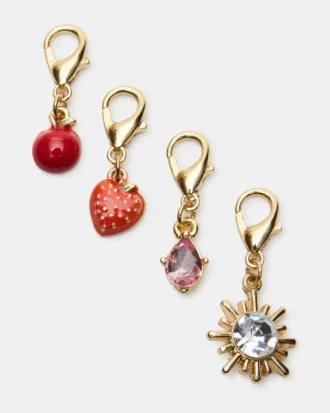 Set de brățări de gleznă Cherry Charm