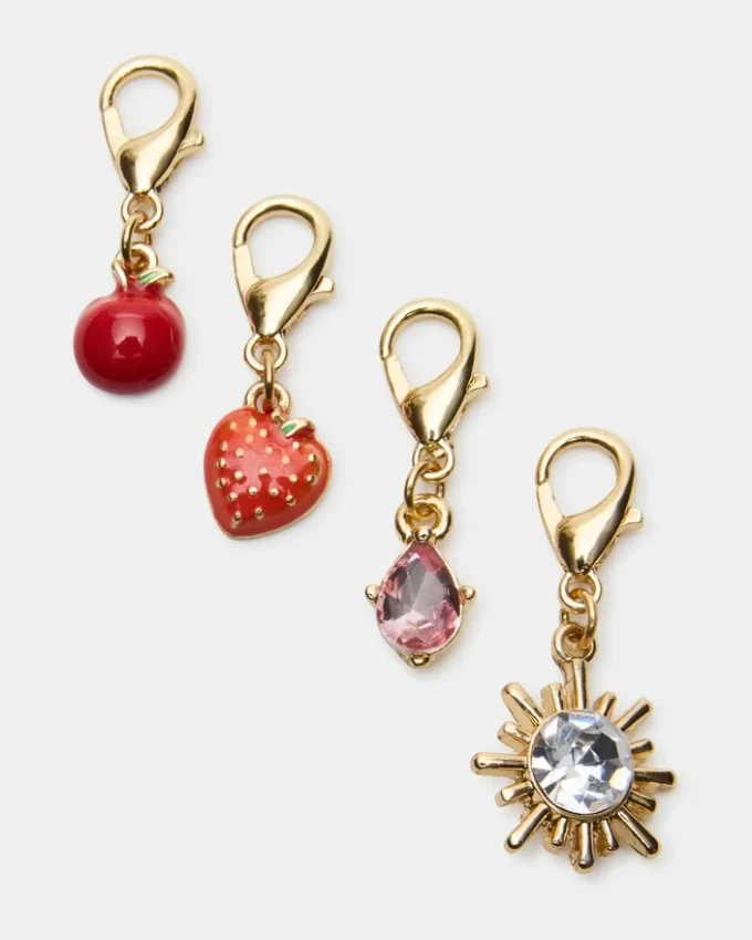 Set de brățări de gleznă Cherry Charm Set de brățări de gleznă Cherry Charm