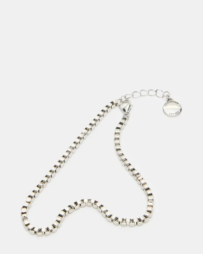 Set de brățări de gleznă cu pandantiv în formă de lacăt