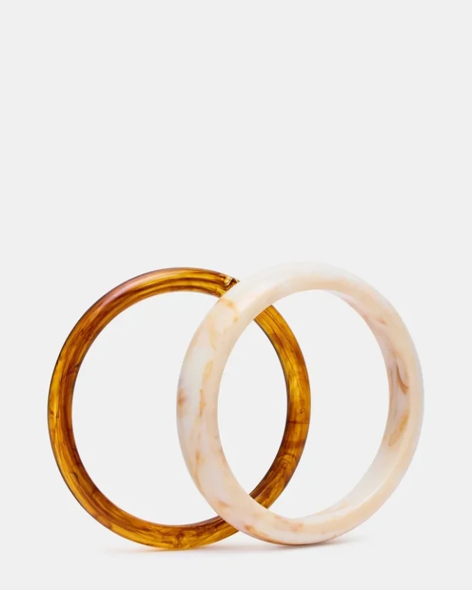 Set de brățări rigide Natural