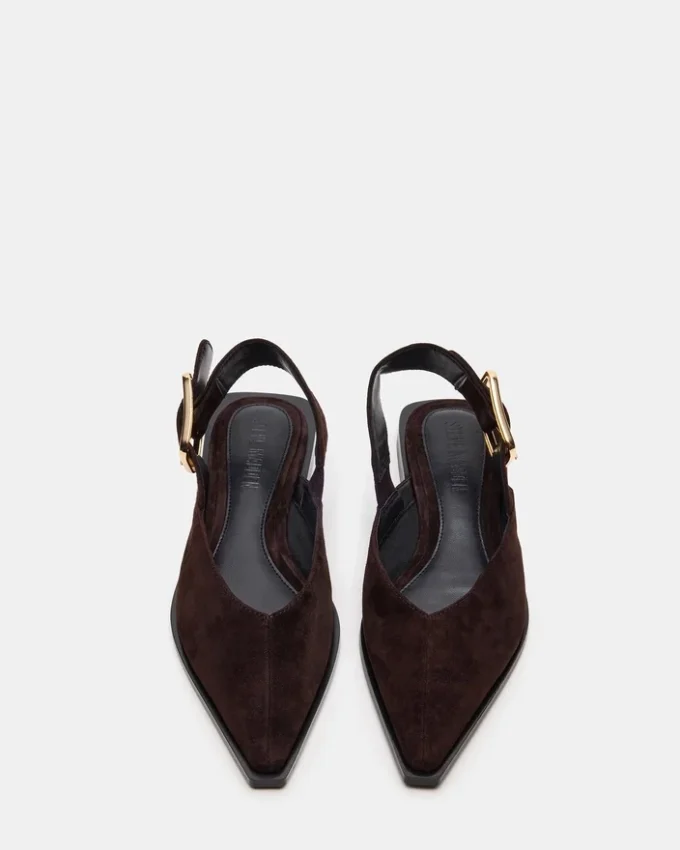 Shay din piele de căprioară maro