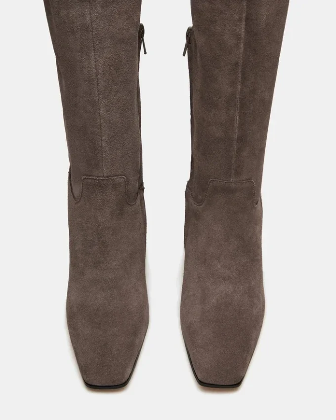 Stratus din piele de căprioară gri Stratus din piele de căprioară gri