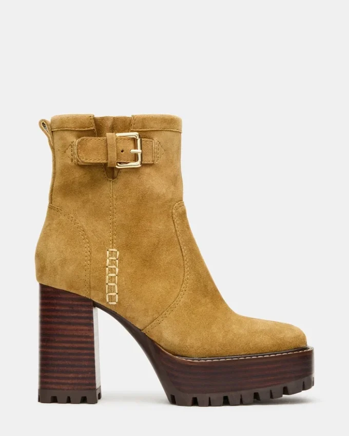 Summit din piele de căprioară de culoare măslinie Summit din piele de căprioară de culoare măslinie