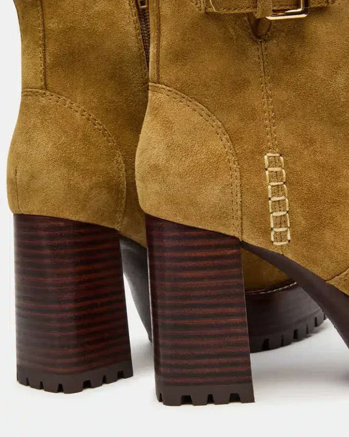 Summit din piele de căprioară de culoare măslinie Summit din piele de căprioară de culoare măslinie