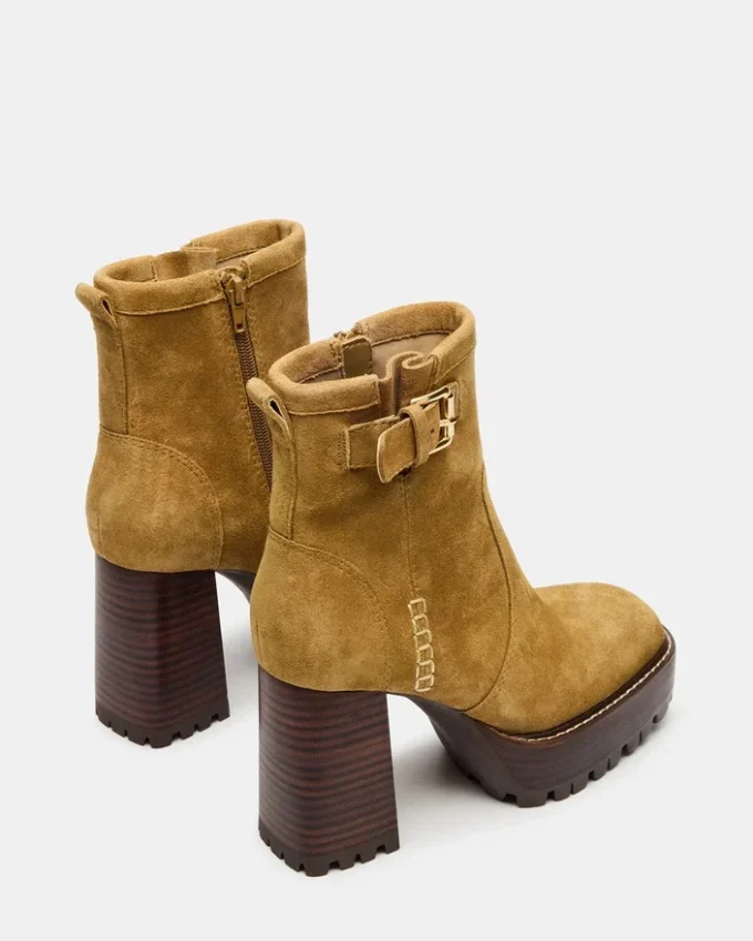 Summit din piele de căprioară de culoare măslinie Summit din piele de căprioară de culoare măslinie