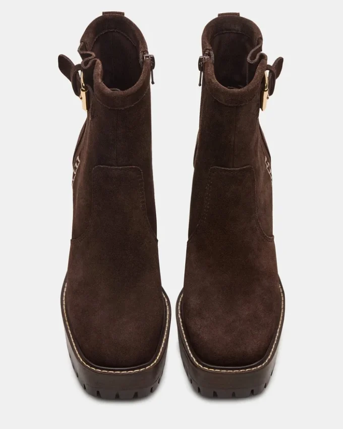 Summit din piele de căprioară maro închis Summit din piele de căprioară maro închis