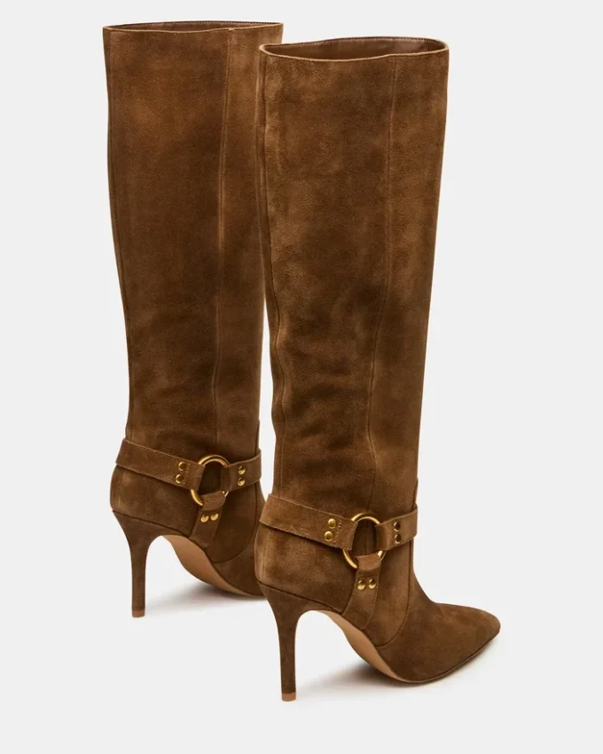 Talis din piele de căprioară maro Talis din piele de căprioară maro